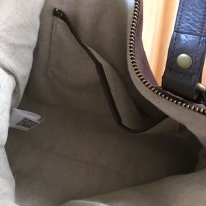 Suede Ugg handbag